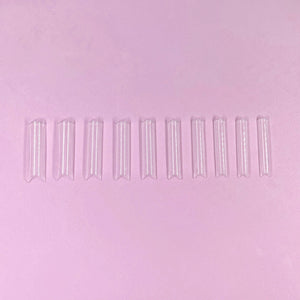 XL Clear Sculpted Nail Tips