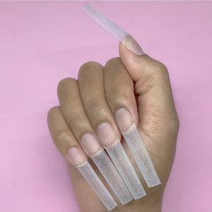 XL Clear Sculpted Nail Tips